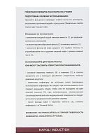 Кофеварка гейзерная ITALCO NAPOLI INDUCTION на 6 порций 240 мл