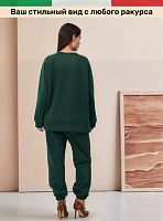 Костюм спортивный зеленый утепленный Rose&Mose RM101 оверсайз XL (р 50-52)